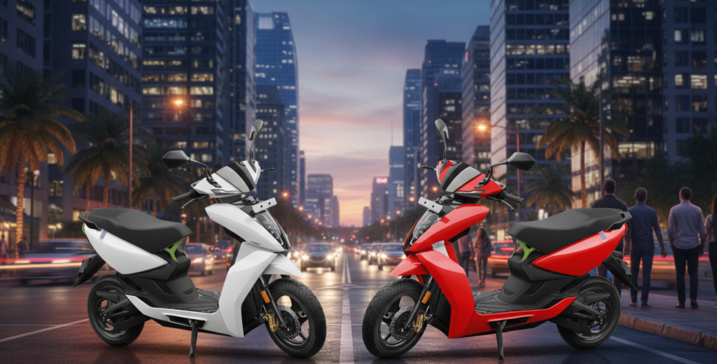 Ather Electric Scooters for City Traffic