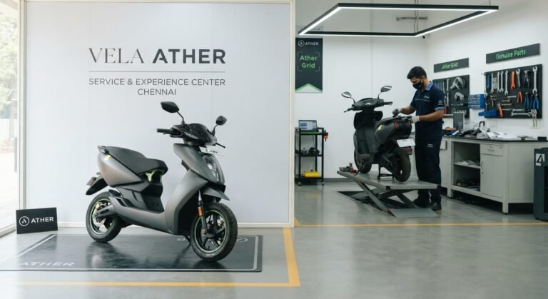 Ather Showroom in Chennai