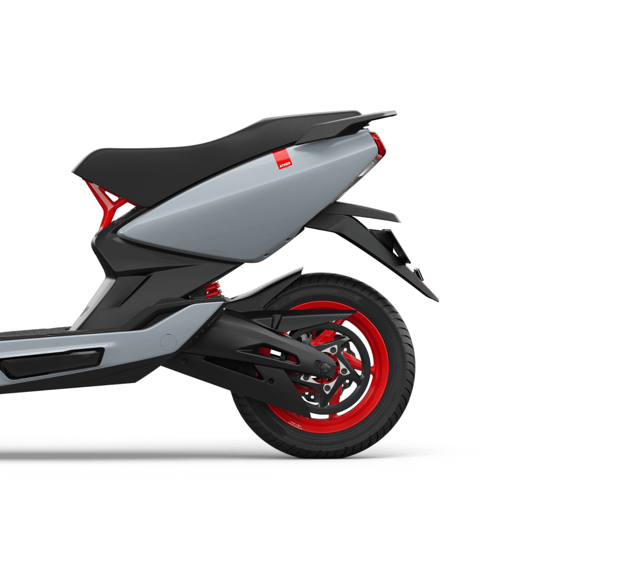 ather electric scooter lunar grey colour