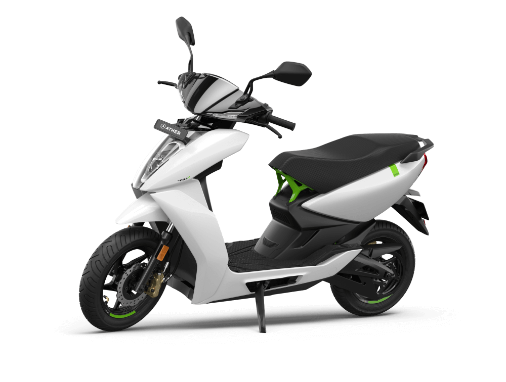 ather electric scooter still white colour